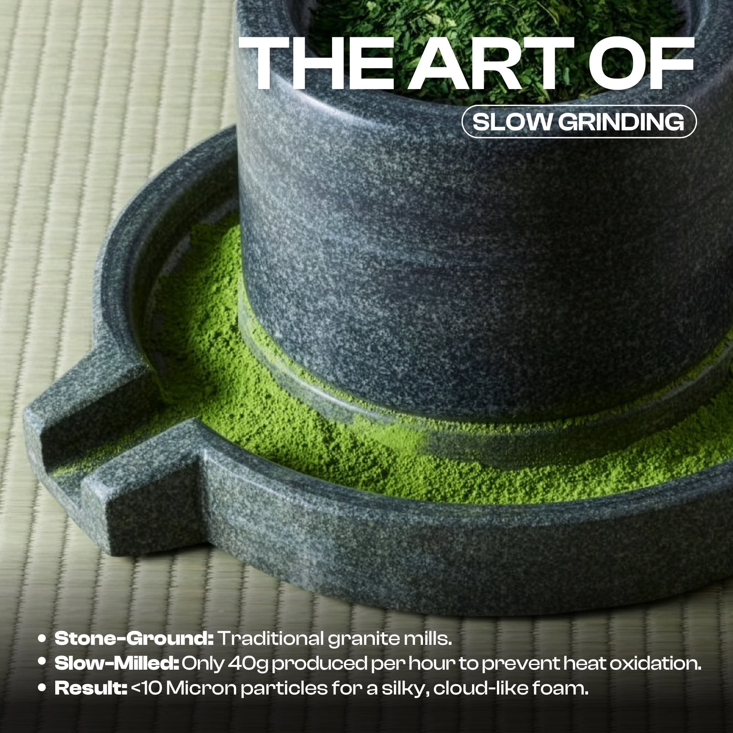 KISACHA Imperial Grade Matcha - Authentic Japanese First Harvest Ceremonial Grade Matcha Green Tea Powder from Nara, Japan (40g / 1.41oz)