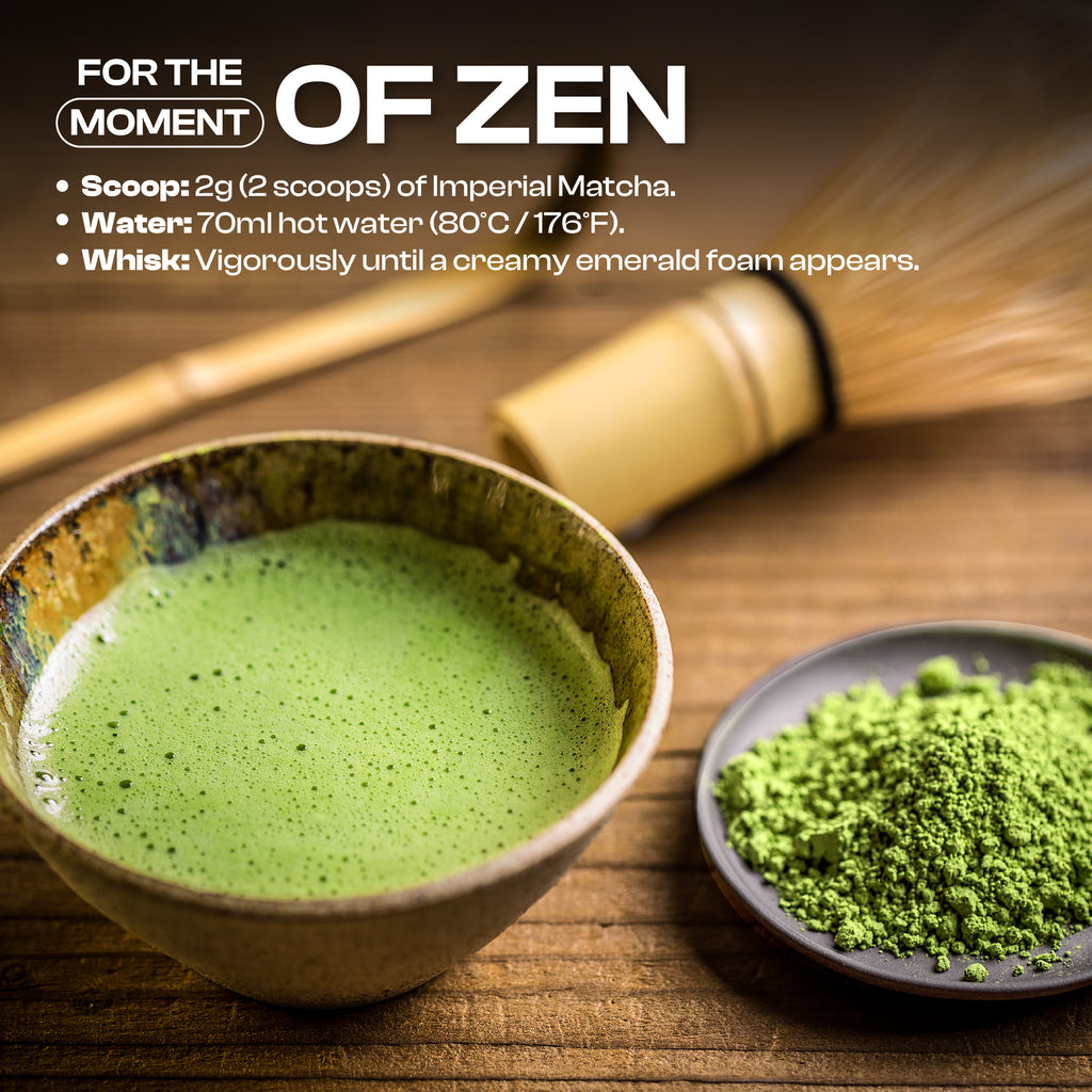 KISACHA Imperial Grade Matcha - Authentic Japanese First Harvest Ceremonial Grade Matcha Green Tea Powder from Nara, Japan (40g / 1.41oz)